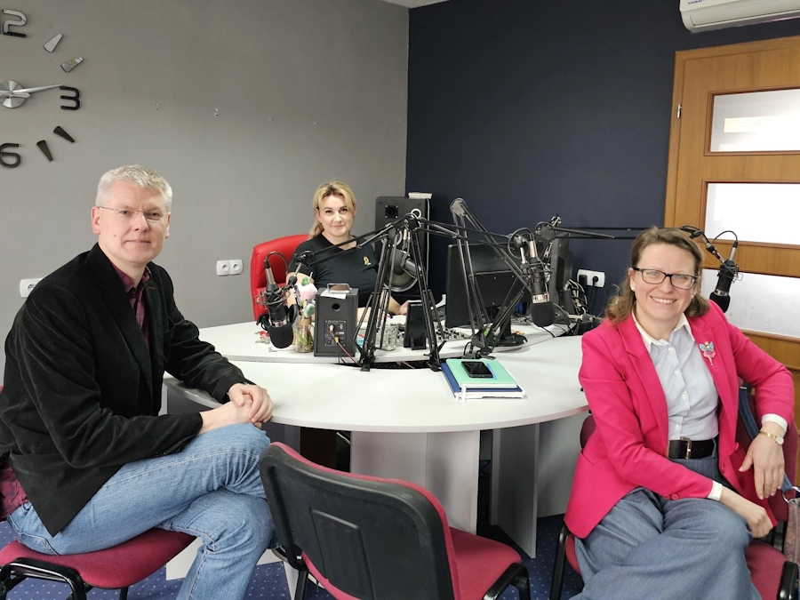 Promocja szkoły w Radio Żnin FM