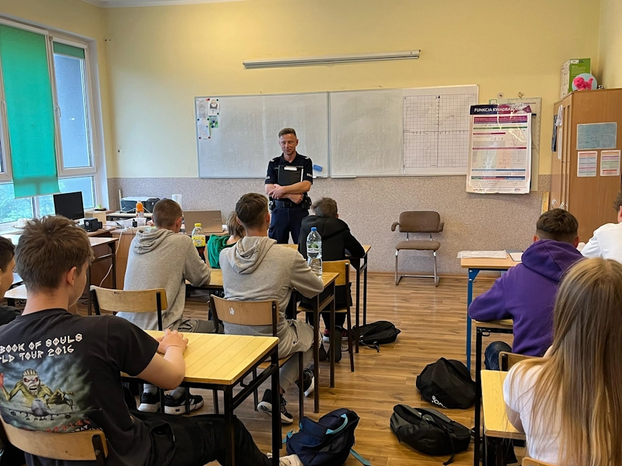 Z policjantem o bezpieczeństwie